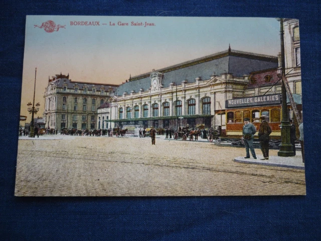 CPA: Bordeaux: La Gare Saint-Jean/ S.F.N.G.R.