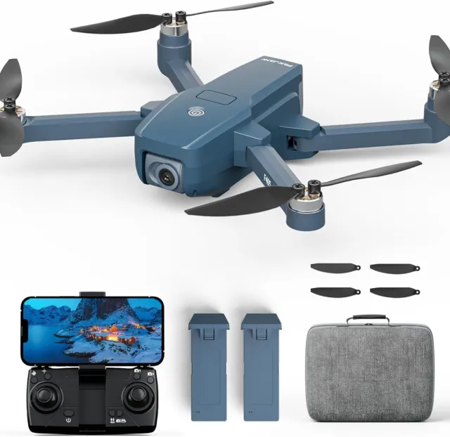 Drones avec caméra Adulte Débutant HD 2K FPV Drone Professionnel RC  Quadcopter avec Positionnement du Flux Optique 60min Temps de Vol Lentille  à Contrôle Électronique Évitement d'obstacles : : Jeux et Jouets