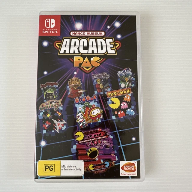 NAMCO MUSEUM ARCADE Pac / Nintendo Switch / Bandai Namco / Mint ...