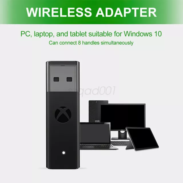 Wireless Receiver USB Gaming Adapter Dongle For Xbox One Controller PC Win 10 UK 3