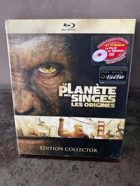 Blu-Ray neuf sous blister collector " La planète des singes: Les origines "