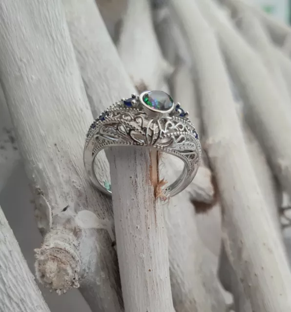 Wundervoller eleganter Silberring Ring Zirkonia 925 Silber