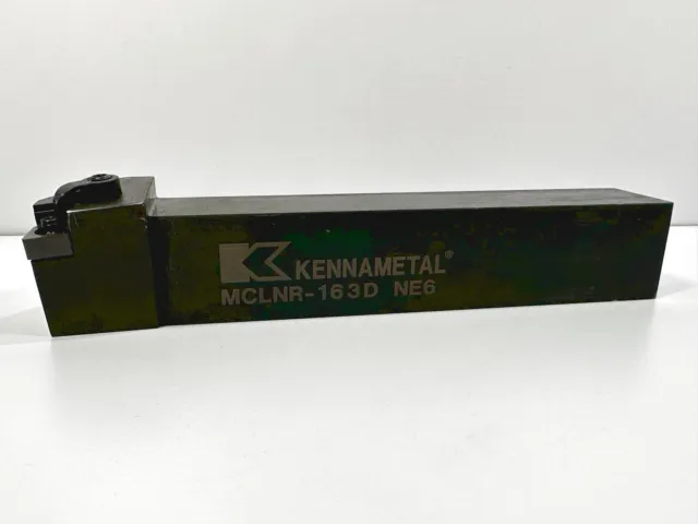 KENNAMETAL MCLNR-163D NE6 Used Lathe Tool Holder 1" Shank 1pc