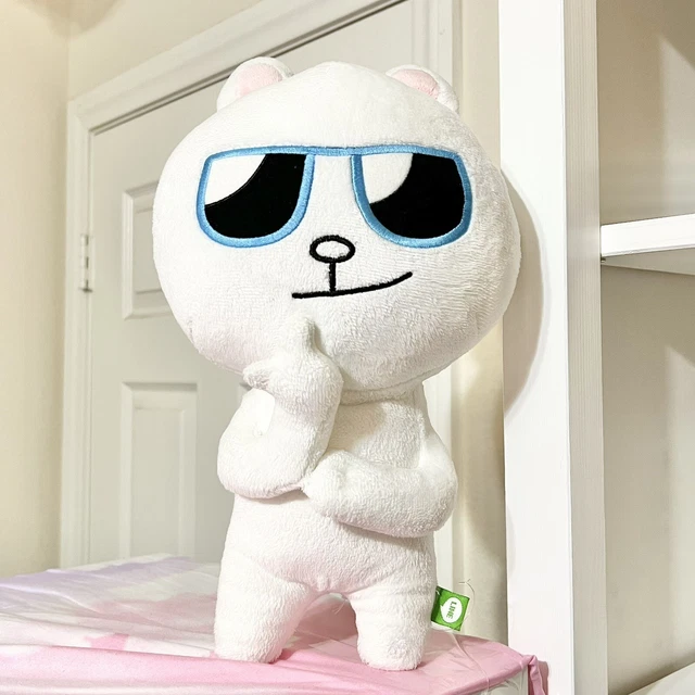 LIne Friends BUNNY GUND 17” Line Friends Cony Bunny Large Plush sunglasses