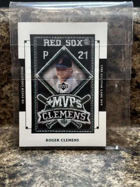 2003 Upper Deck Baseball Roger Clemens Patch Collection Card
