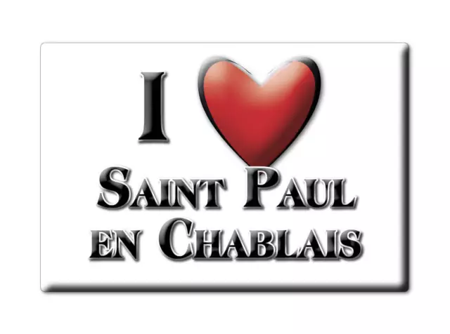 Saint Paul En Chablais, Haute Savoie, Auvergne - Magnet