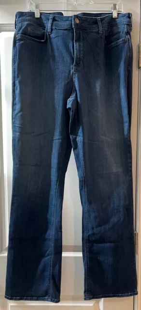NYDJ Women's Marilyn Straight Jeans, Regular, Size: 16 - Pre-Owned