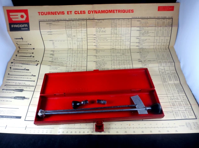 COFFRET CLE DYNAMOMETRIQUE S203E facom EUR 130,00 - FR