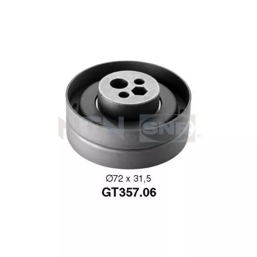 SNR Poulie-tendeur, courroie de distribution pour AUDI GT357.06