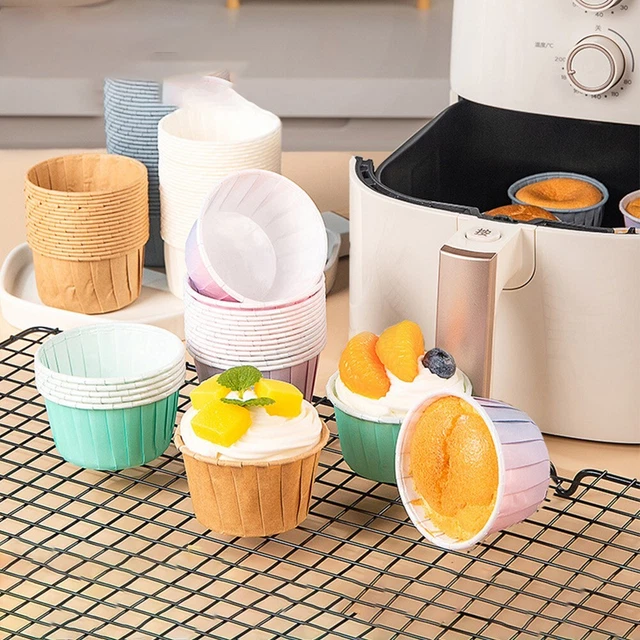 50pcs High temperature and oil resistant Cupcake Liner Baking Cup Cake Cup
