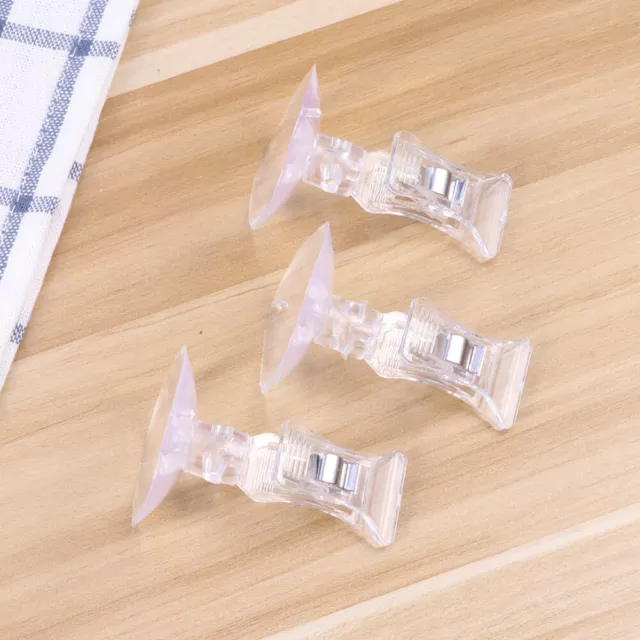 3 Pcs Clip De Ventouse Pour Aquarium Outils Plomberie Le Signe