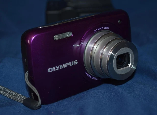 OLYMPUS VH 210 Purple Compact Digital Camera Japan No Box