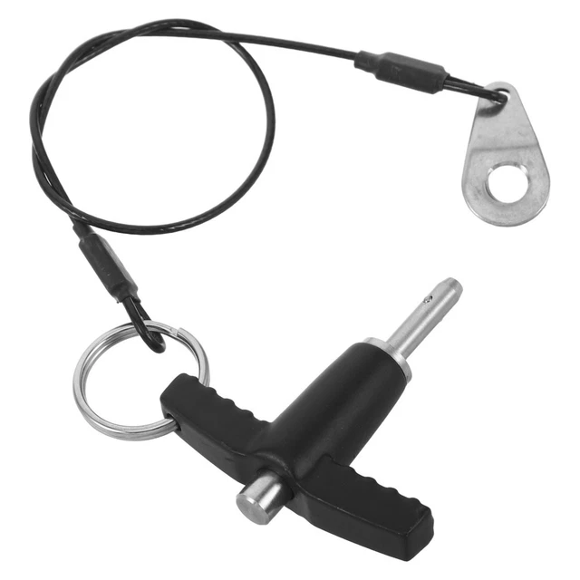 Magnetischer Gewichtsstapel-Pin – Mit Lanyard, Aus Eisen, Einfache Verriegelung, Für Krafttraining & Fitness – Universalgröße