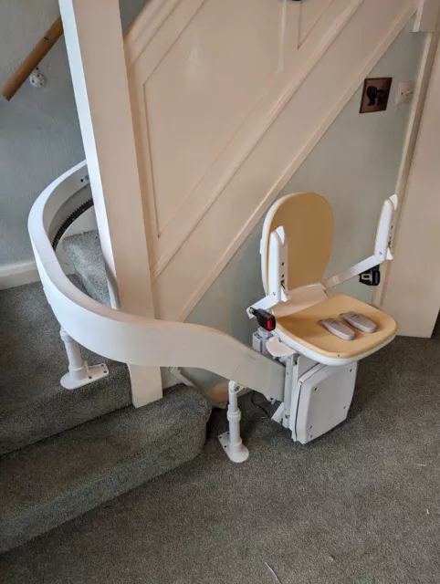 acorn stair lift curved used