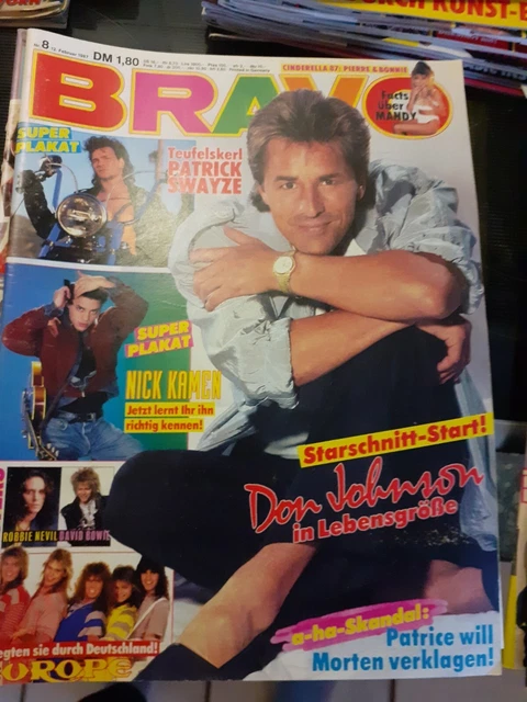 Kultzeitschrift Bravo der  80er Jahre