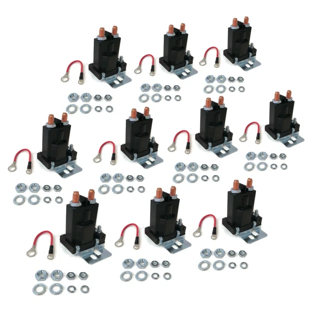 (Pack of 10) Buyers Products Snowplow System Relay Solenoid Kit for Meyer 15370