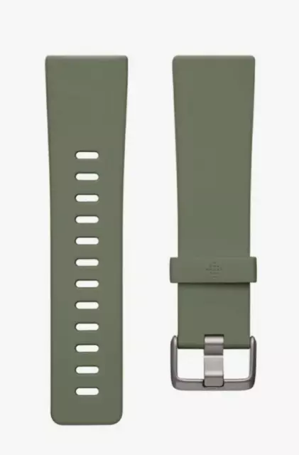 Fitbit Versa Classic Band - Navy / Olive Green 2