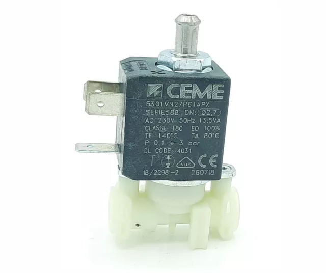 DeLonghi Magnetventil ECAM23.450 Solenoidventil 5213214031