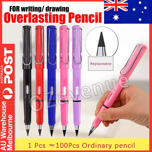 Office Everlasting Pencil Unlimited Writing Eternal Metal Pen