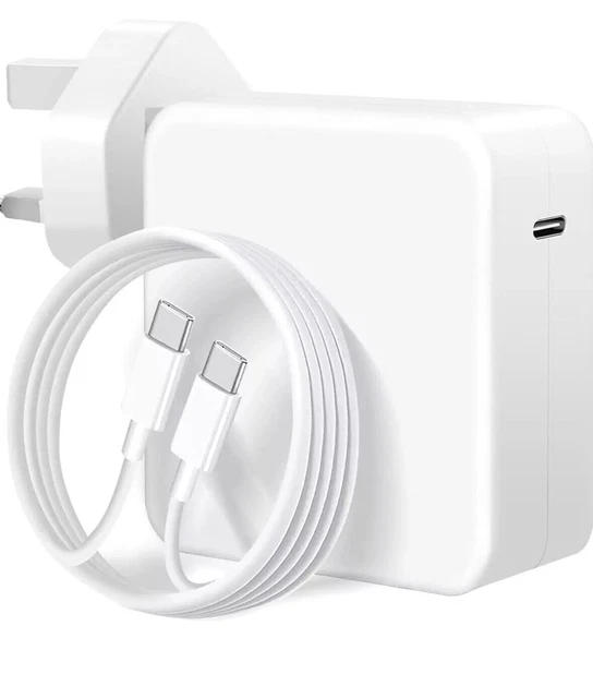 96w 61w usb type c adapter charger for apple macbook pro air a2337