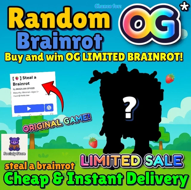Random Og:image STEAL A BRAINROT I Mystery Pack Guarenteed Brainrot God Or Og Brainrot ...