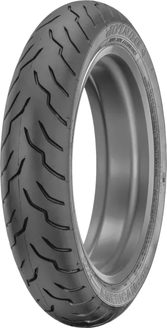 Dunlop American Elite Front Motorcycle Tire 130/60B-19 (61H) Black Wall - Fits: