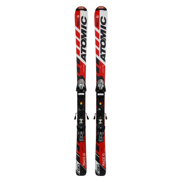 Gebrauchte Junior Ski Atomic Race 5/6 + Bindungen - Qualität B - 140 cm
