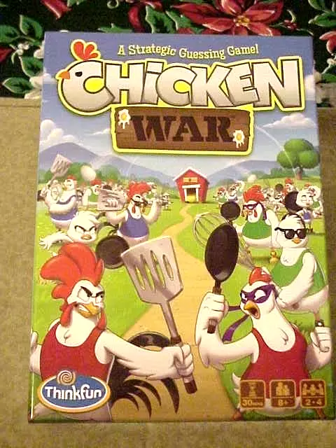 Chicken War: A Strategic Guessing Game! By ThinkFun For Ages 8 And Up