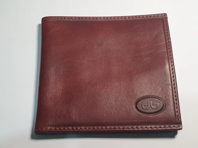Gents Brown Luxury Leather Italian Wallet