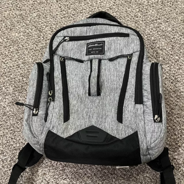 EDDIE BAUER Baby First Adventure BACKPACK DIAPER BAG Waterproof Insulated