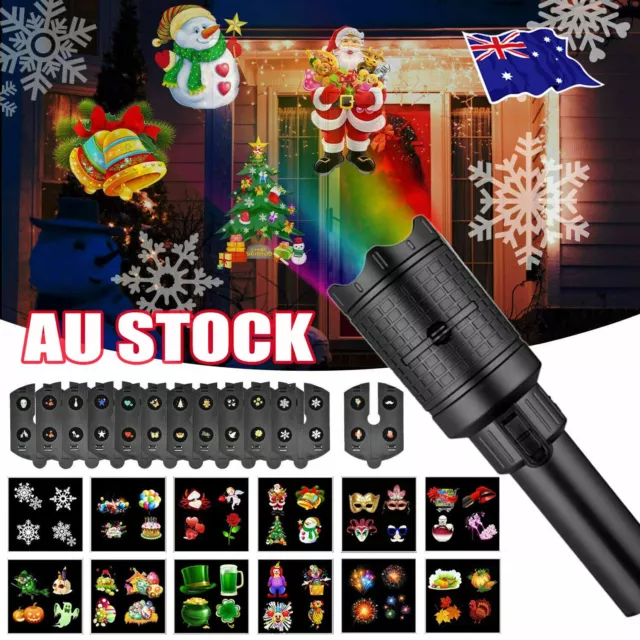 LED ​Laser Projection Lights Indoor&Outdoor Halloween Xmas Festival Party DecoKJ