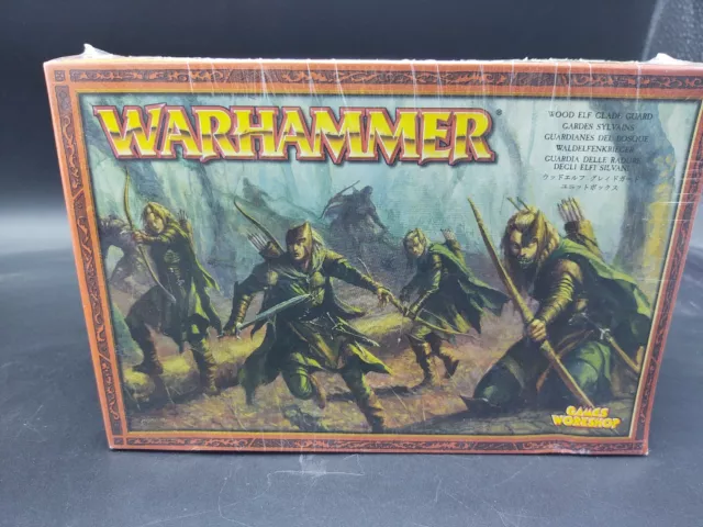 Warhammer Wood Elf Glade Guard Regiment NIB Plastic - OOP Citadel Elves Archers