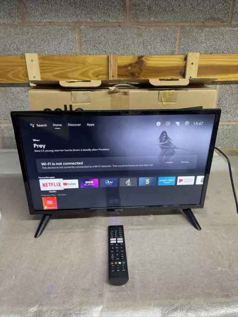 24 inch Smart Android TV with Google Assistant and Freeview Play