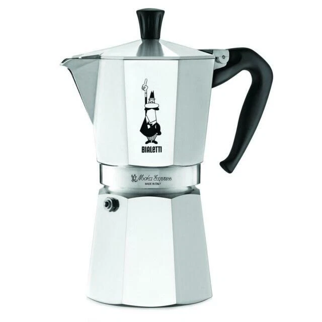 BIALETTI MOKA Express Iconic Stovetop Espresso Maker Pot 9 Cups 14 Oz