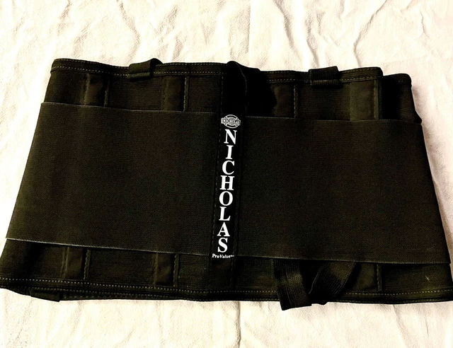 McGuire Nicholas Back Support Utility Belt - Gently Used Black Size Large