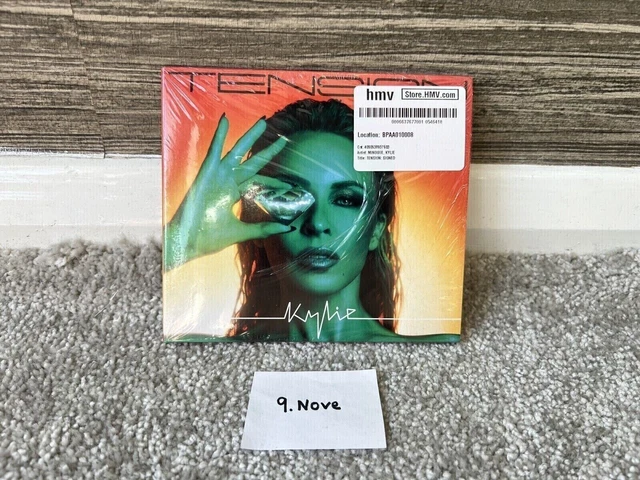 Signed Insert Cd LIMITED EDITION HMV Exclusive Kylie Minogue Tension Signed Insert CD ...