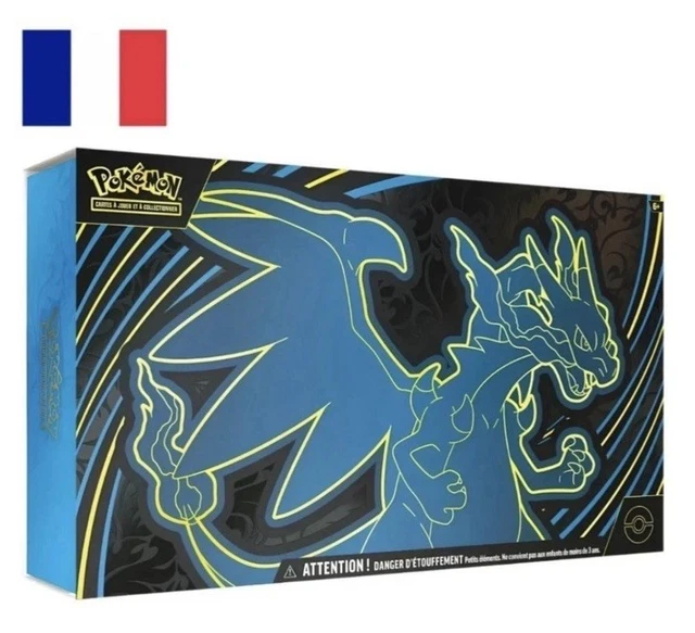 Collection Pokémon Ultra Premium – Méga-Dracaufeu X EX – Édition Française, Neuve