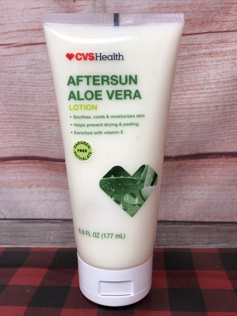 Loción calmante de aloe vera CVS Health Aftersun, 6 OZ