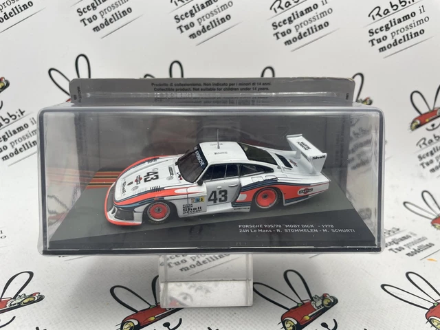 Porsche 935 Moby Dick 24h Le Mans 1982 SOLIDO 1/18 - Modellino Nuovo, Made In France
