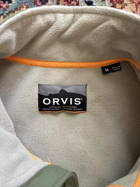 ORVIS VEST SOFT Shell - Men’s M (GREEN) $6.00 - PicClick