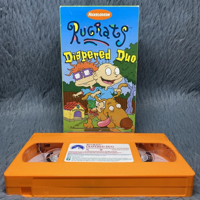 Rugrats Diapered Duo Vhs Video Tape Vintage Childrens vrogue.co