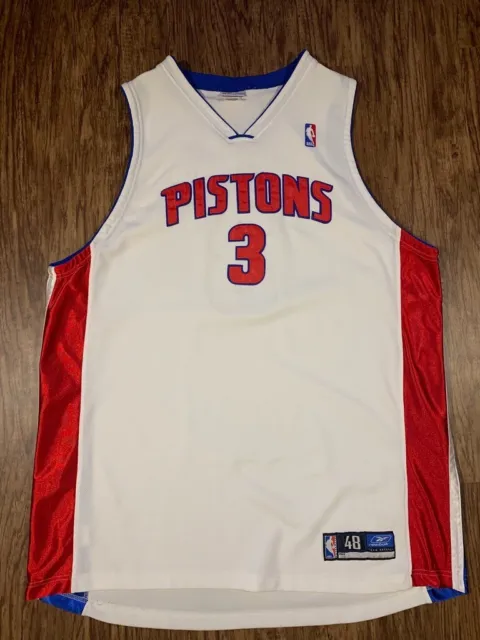 2002 Darius Miles Cleveland Cavaliers Reebok Authentic NBA Jersey Size 44  Large – Rare VNTG