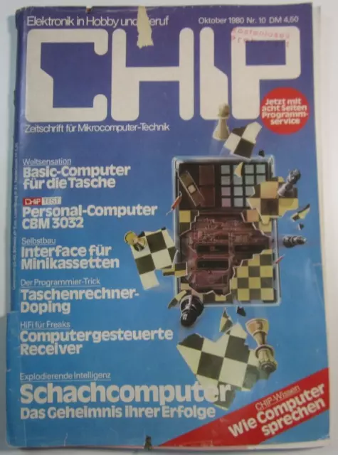 Chip Das Mikrocomputer Magazin | Oktober 1983 | VC20 Atari CPC PC C64