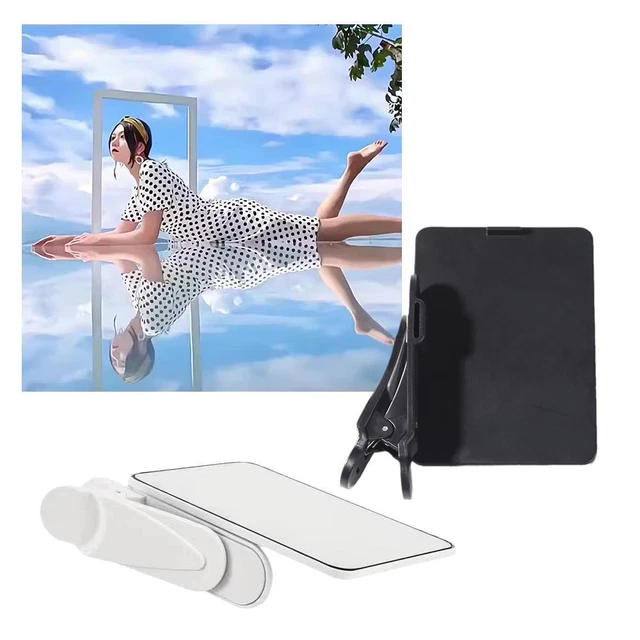 Smartphone Camera Mirror Reflection Clip Mirror Reflection For Phone Camera F7Z5