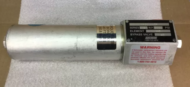 Schroeder Nf301Nn3P Series A Hydraulic Pressure Filter 3000 Psi New No Box