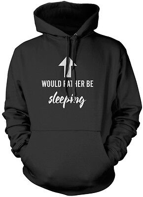 Would Rather Be Sleeping - Funny Lazy Kids Unisex Hoodie