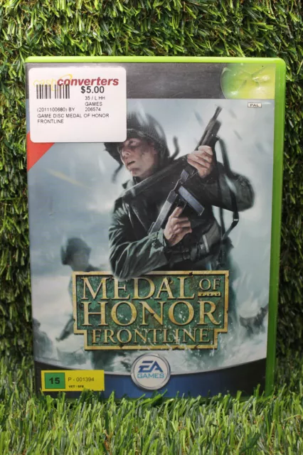 Medal Of Honor Frontline  - Microsoft Xbox Original - AUS PAL Complete w Manual