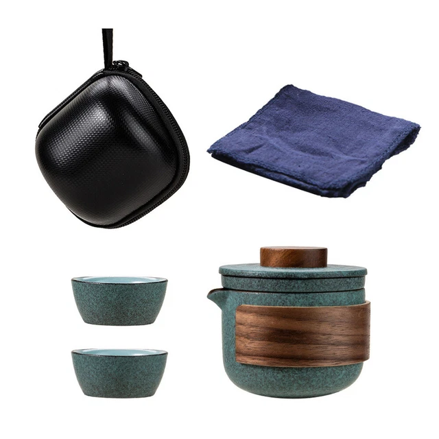 Un Verre Tasse À Thé Portable En Céramique Mini Bouilloire Thé Kung-fu