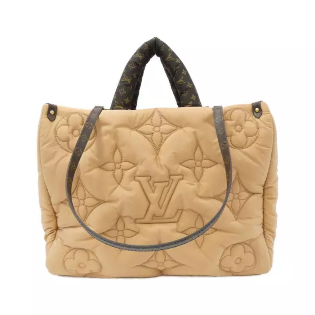 Louis Vuitton Raffia Onthego GM Tote Bag M57644 Hand Shoulder