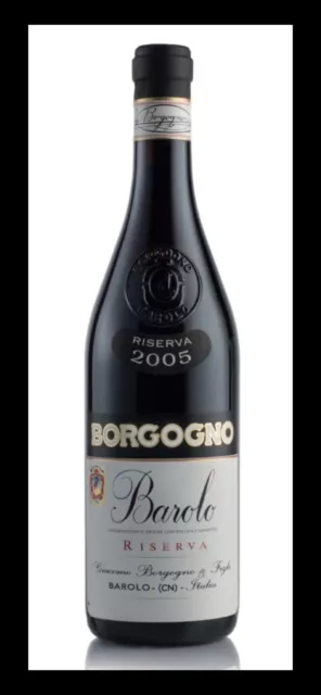 Barolo Riserva 2005 Giacomo Borgogno & Figli Pregiato Vino Rosso Red Wine